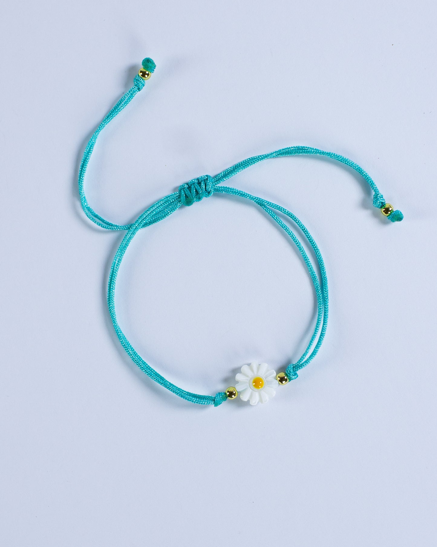 Brazalete Margarita Hilo Turquesa