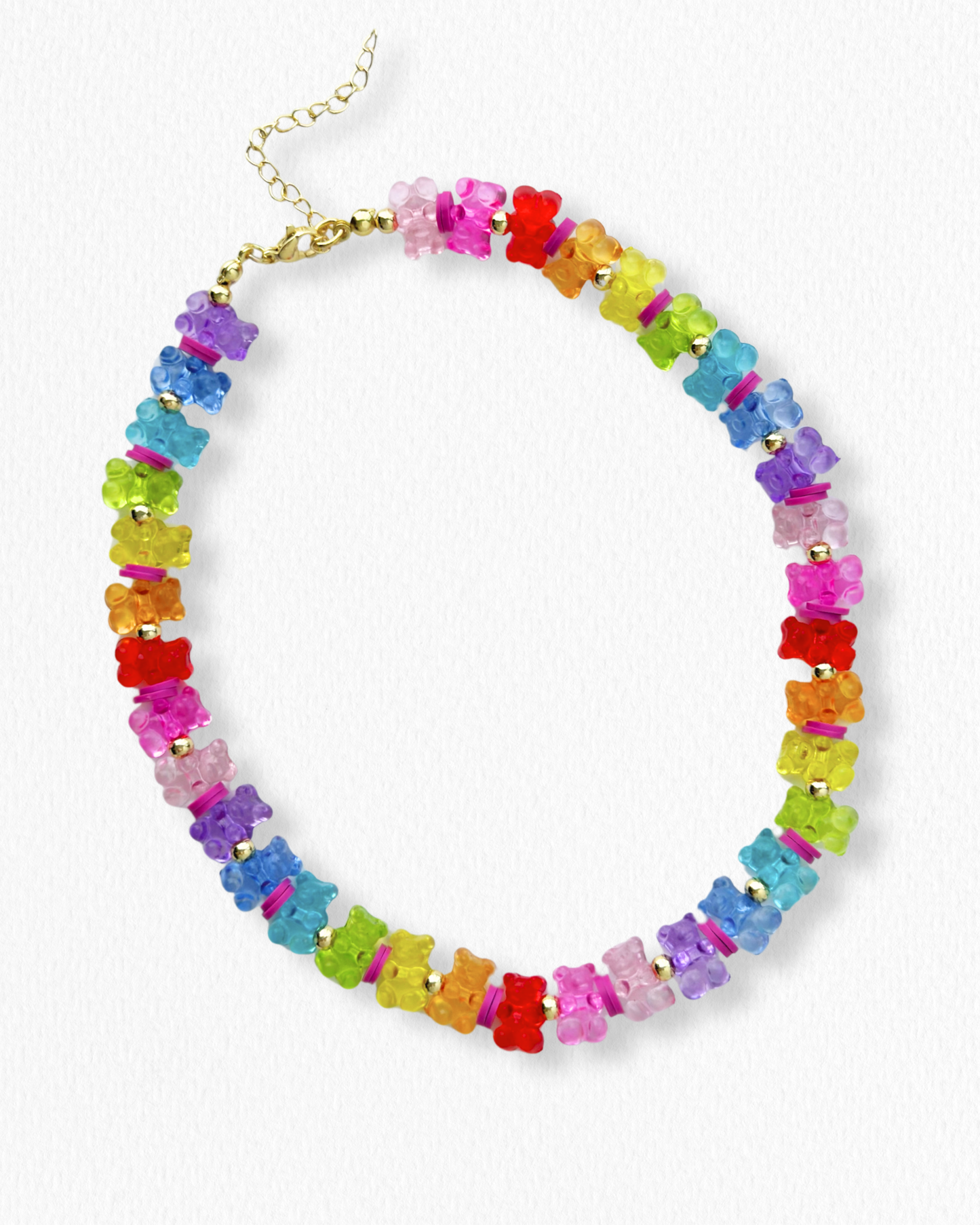 Choker Gummy Bears Morado