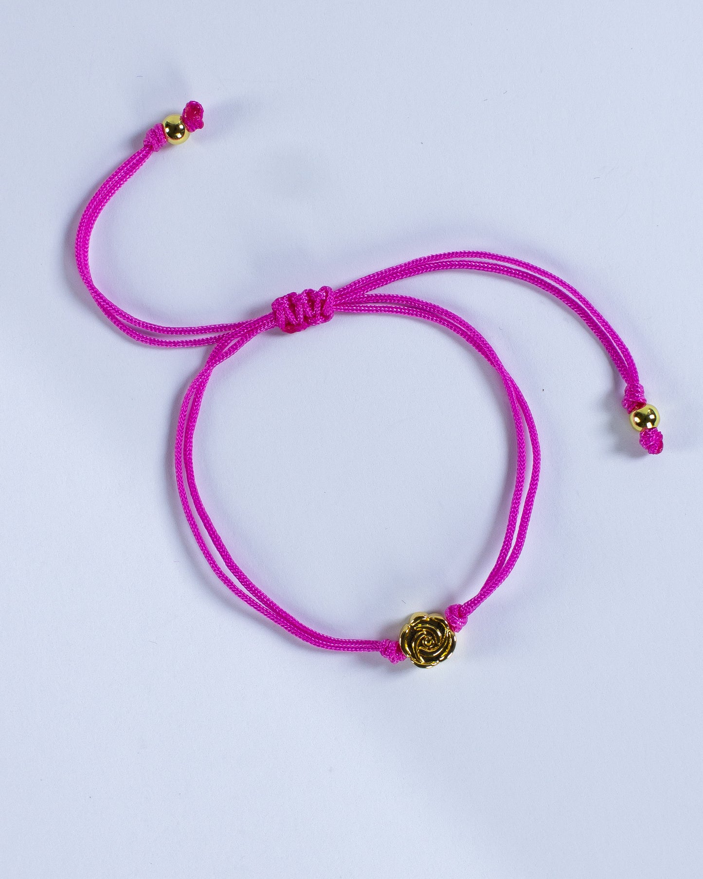 Brazalete Hilo rosado Rosa