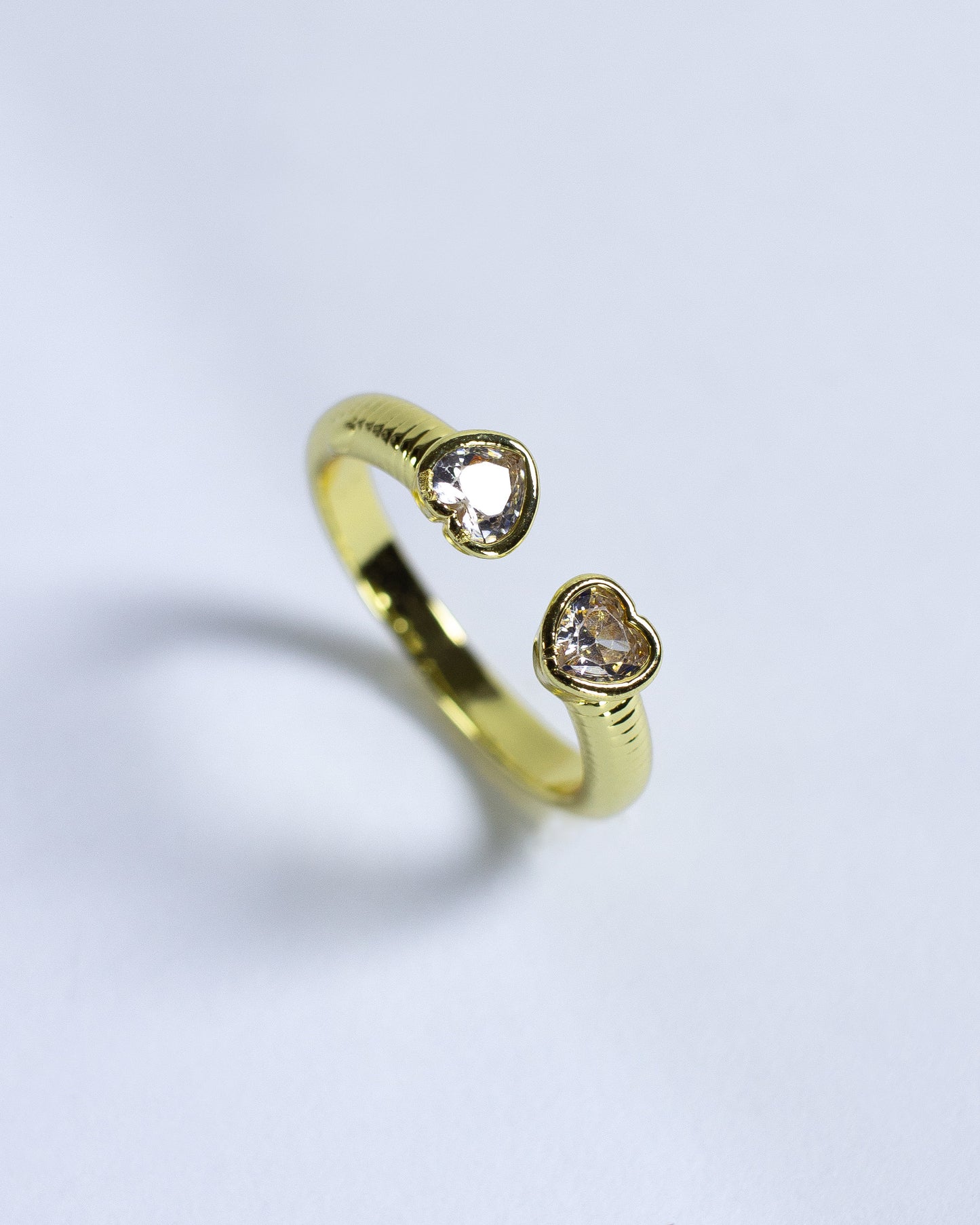 Anillo Ajustable Corazones