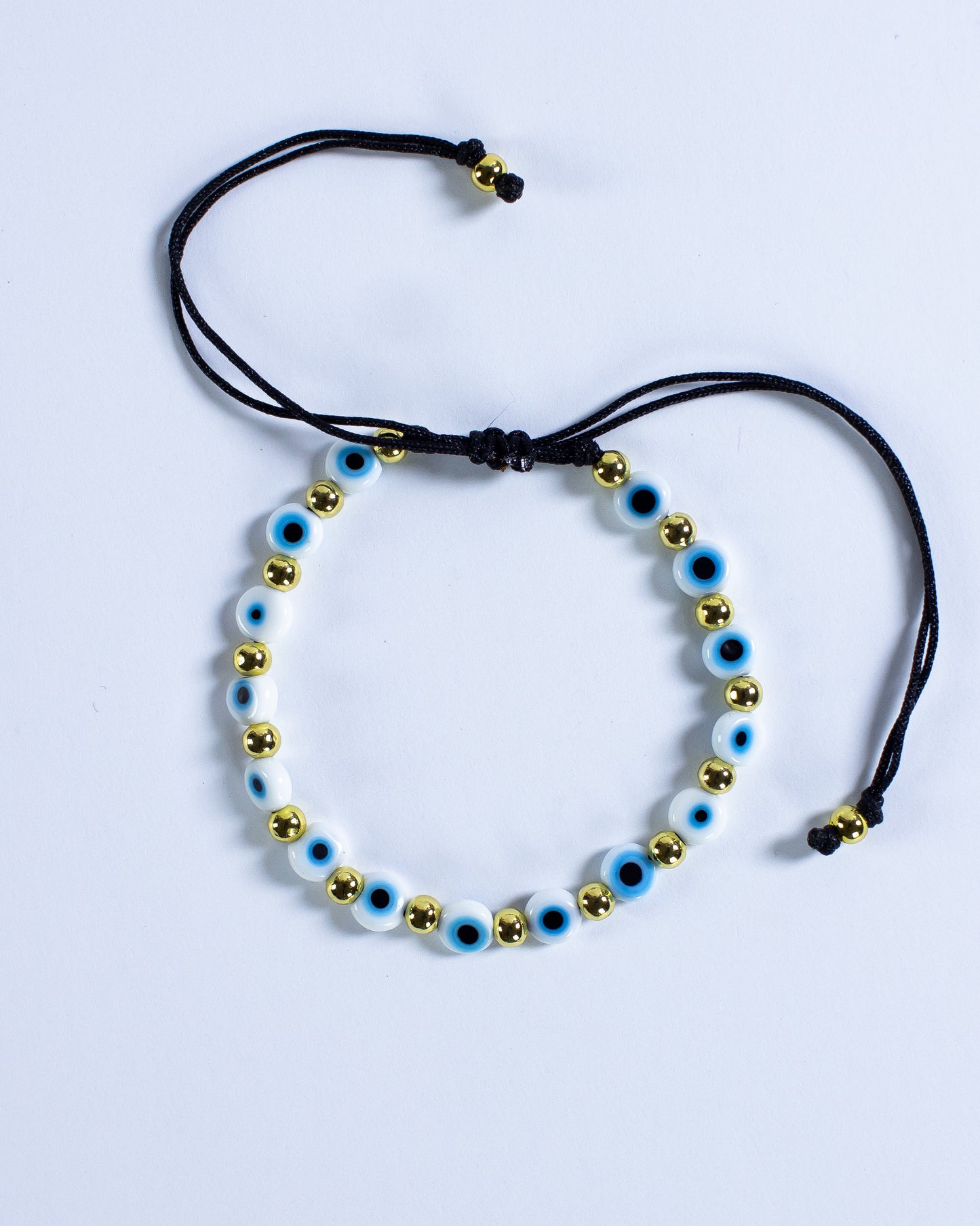 Brazalete Ojo Turco Blanco