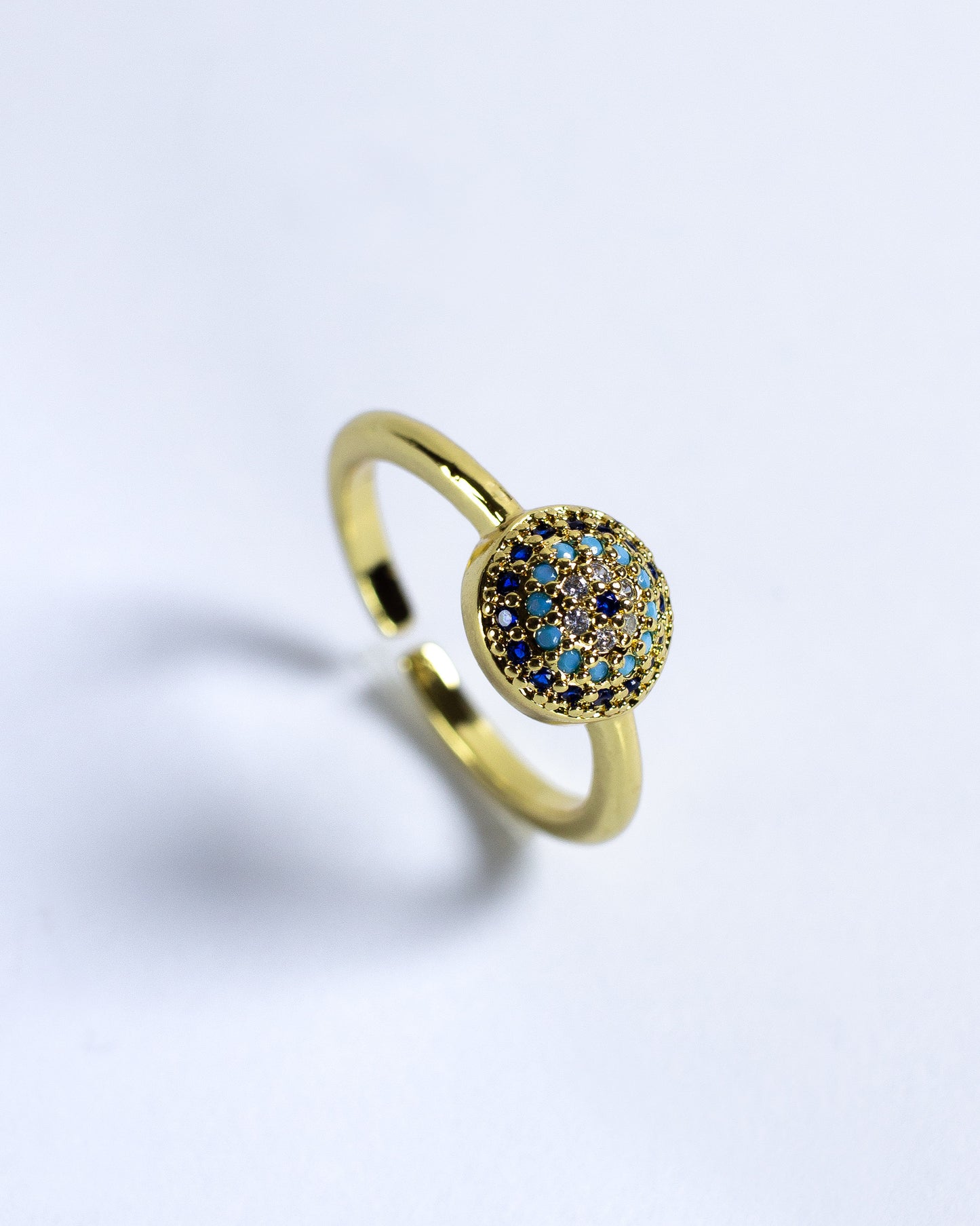 Anillo Ajustable Ojo Turco