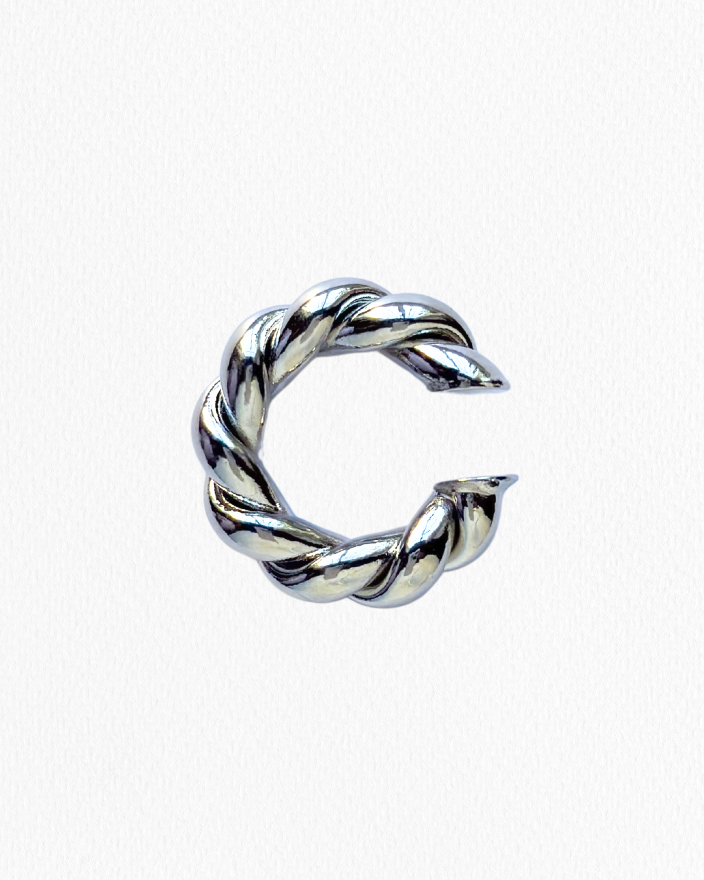 Ear Cuff Plateado
