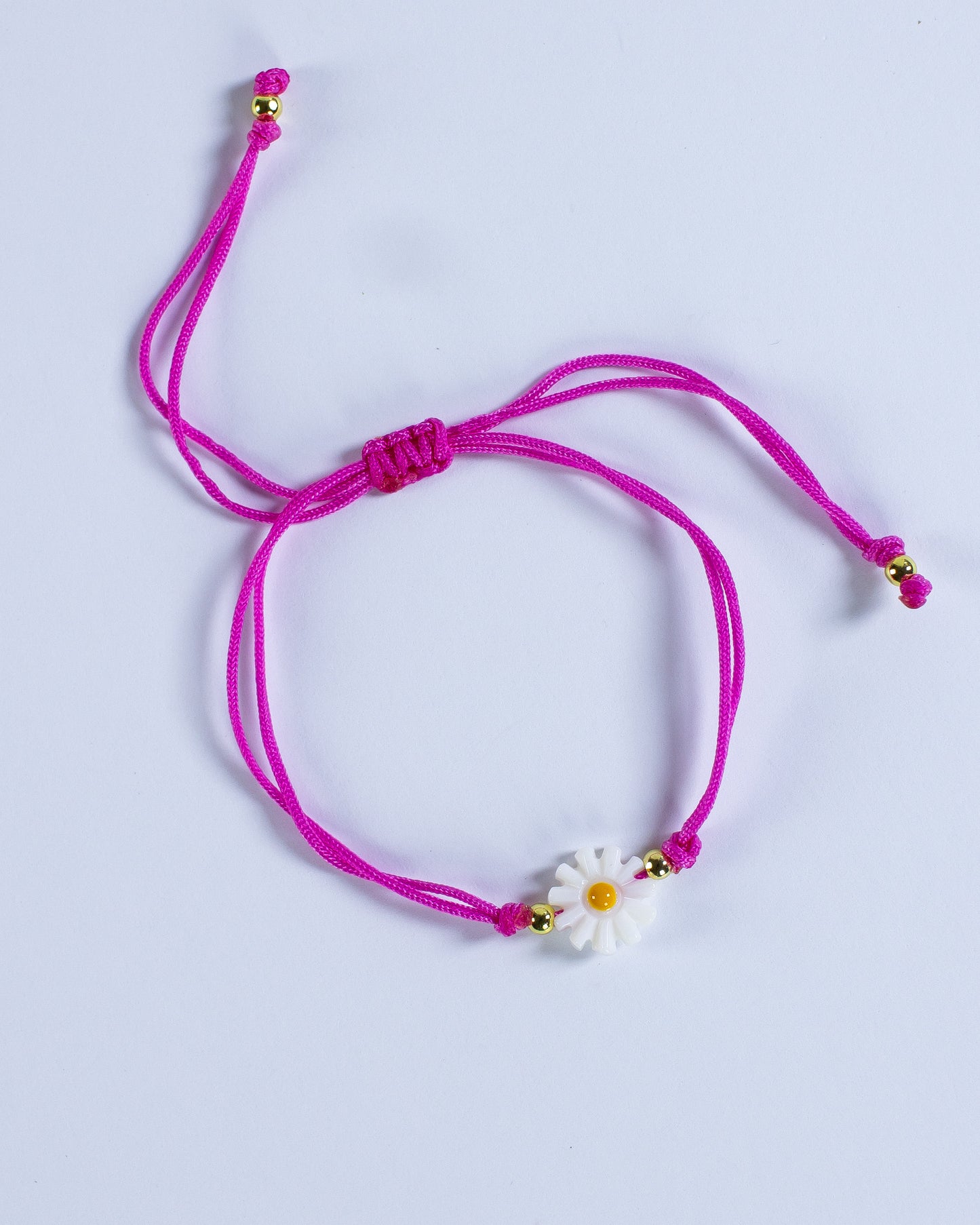 Brazalete Margarita Hilo Rosado