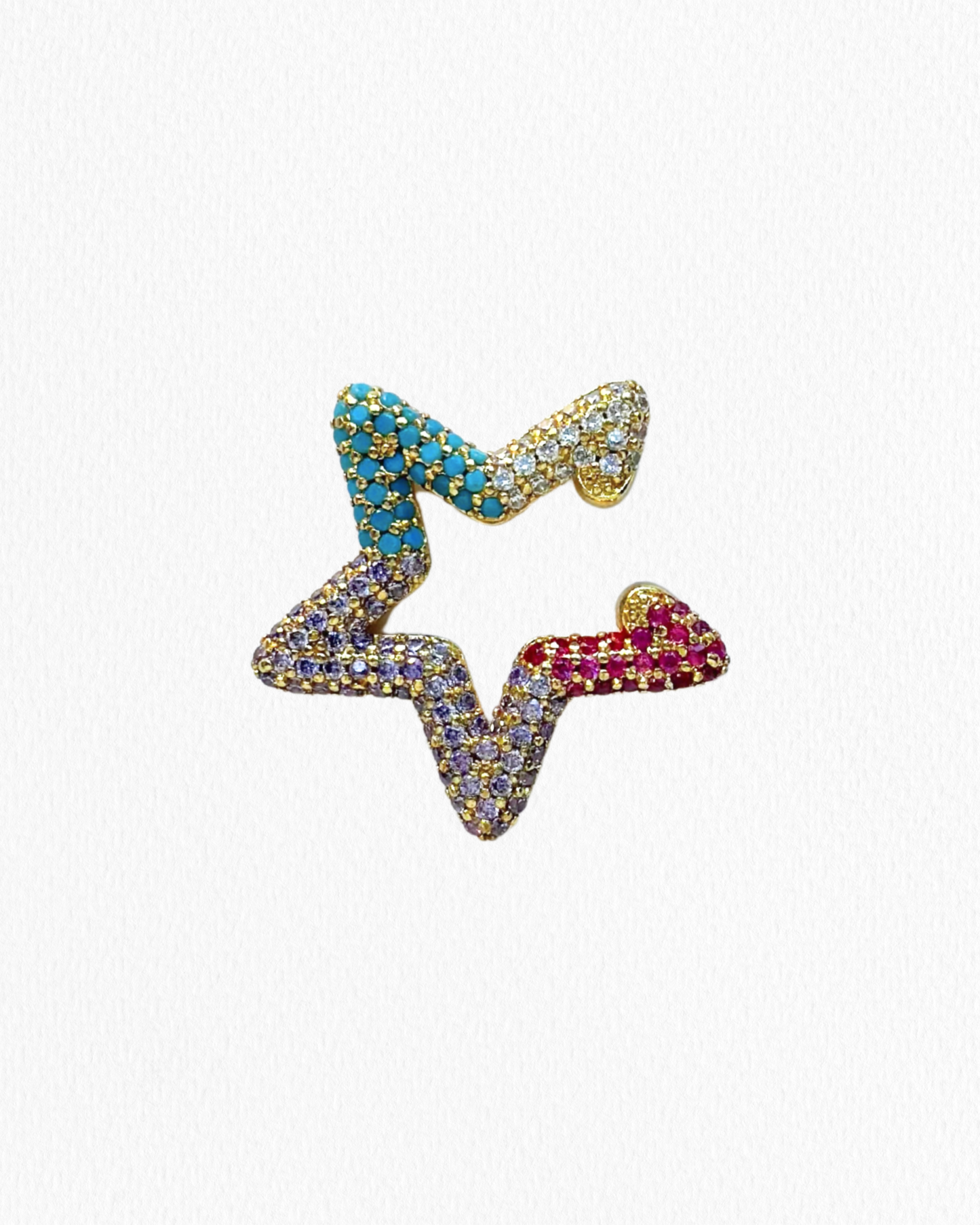 Ear Cuff Estrella Dorado