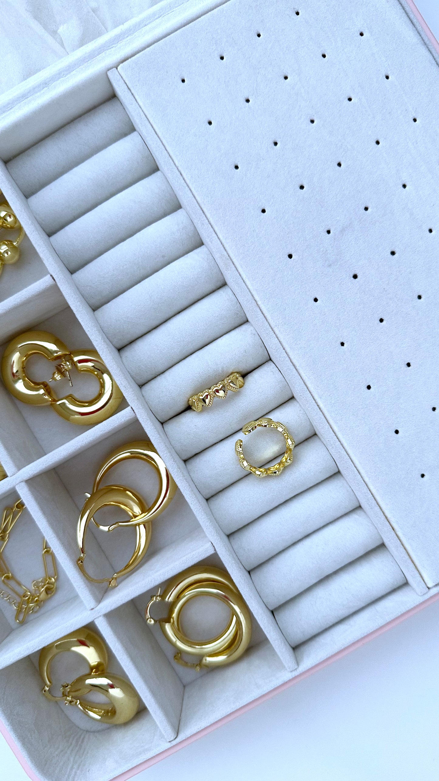 Anillo Ajustable Corazones