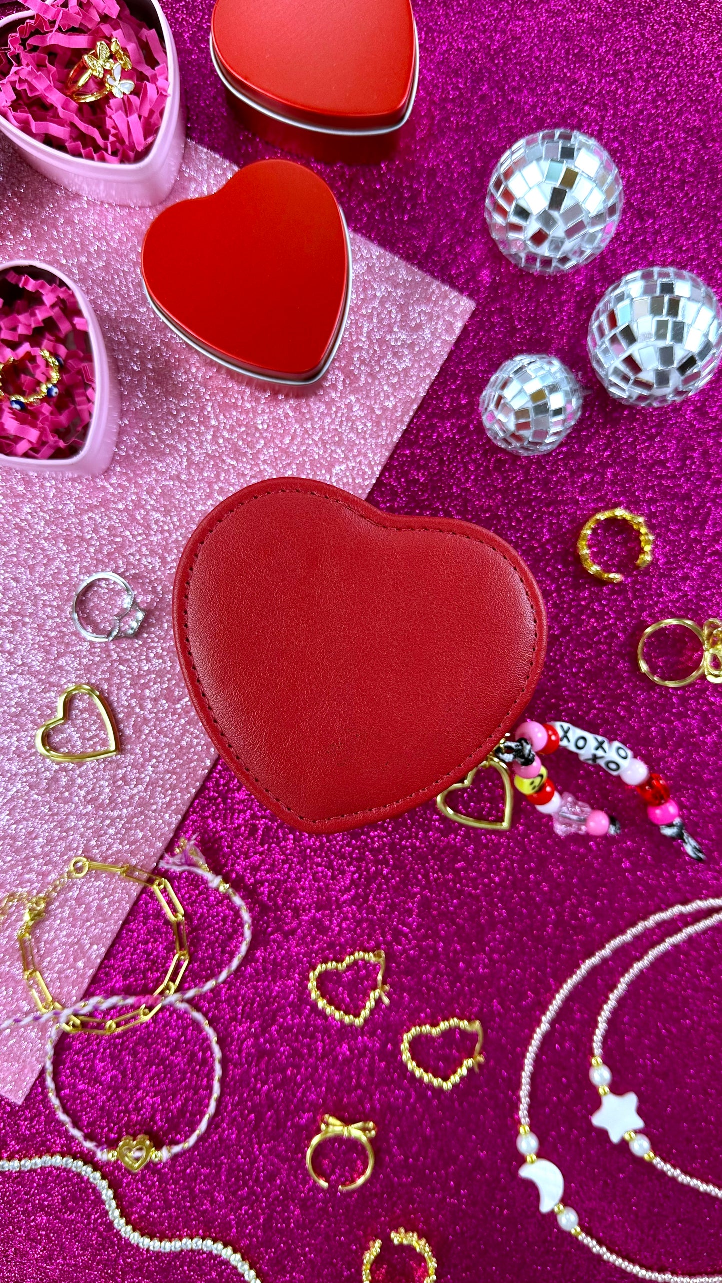 Joyero Corazón Rojo