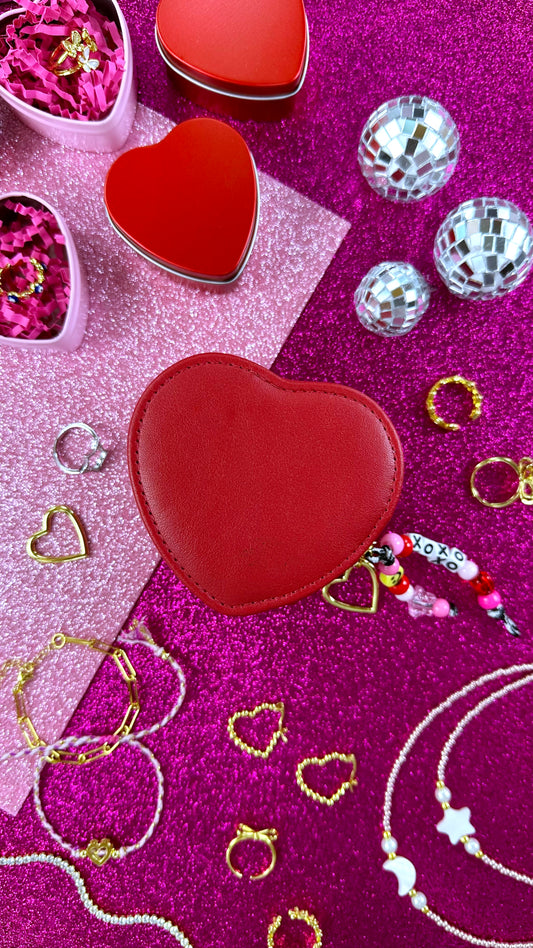 Joyero Corazón Rojo