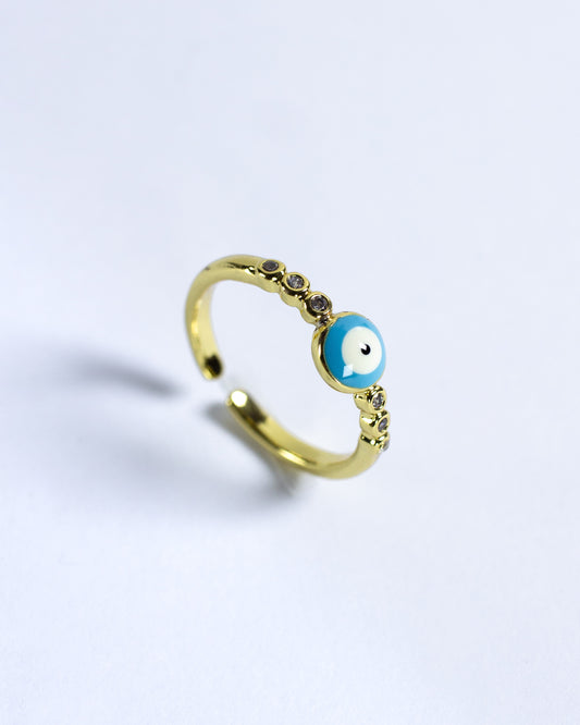 Anillo Ajustable Ojo Turco