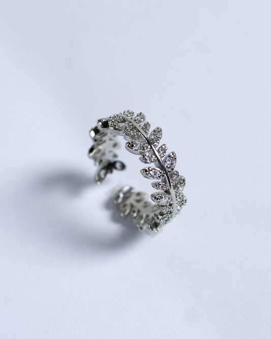 Anillo Ajustable Plateado