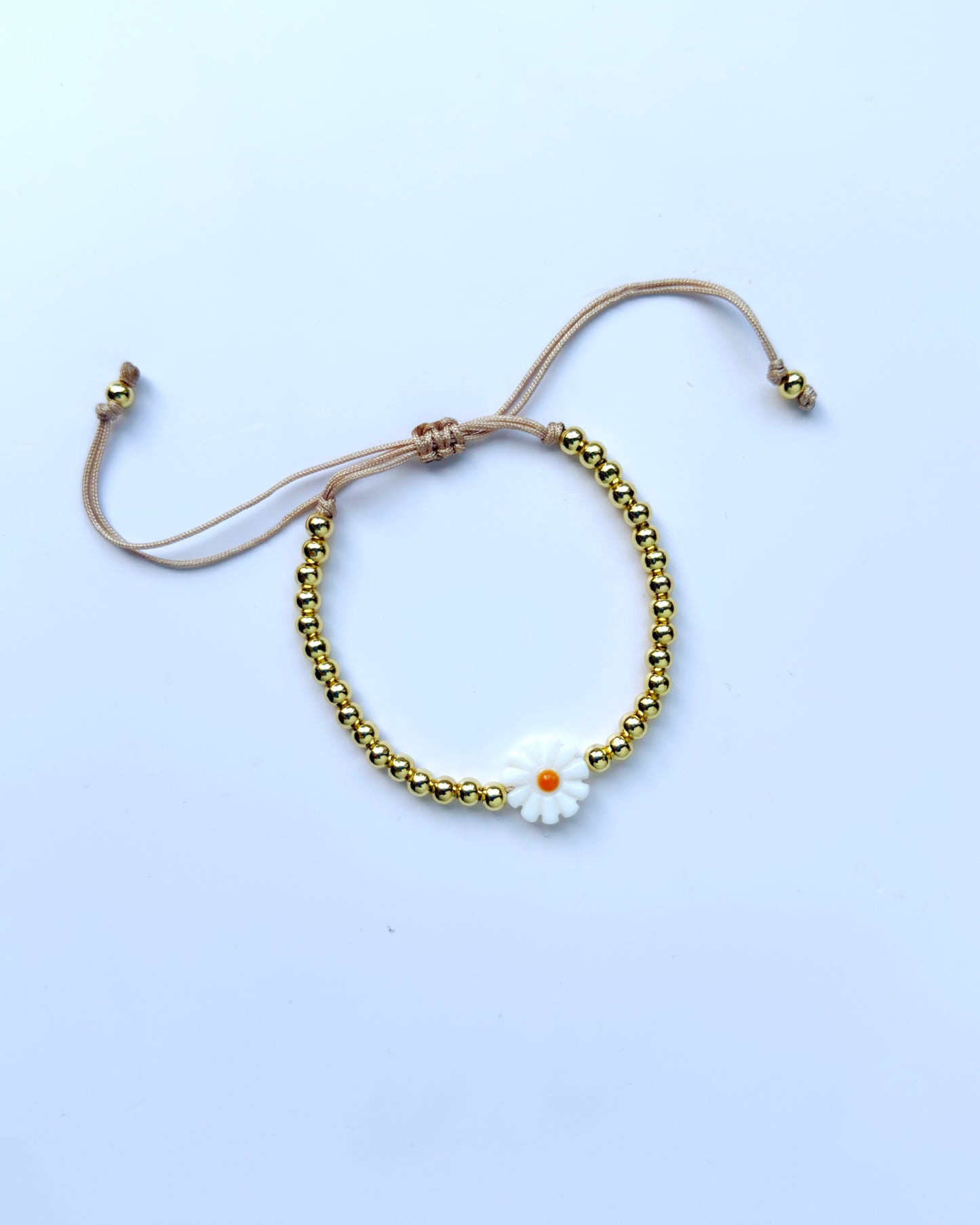 Brazalete Flor Nácar