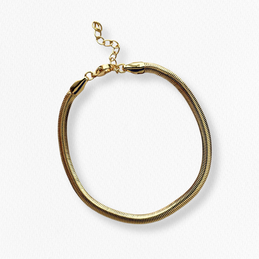 Brazalete Serpiente Dorado