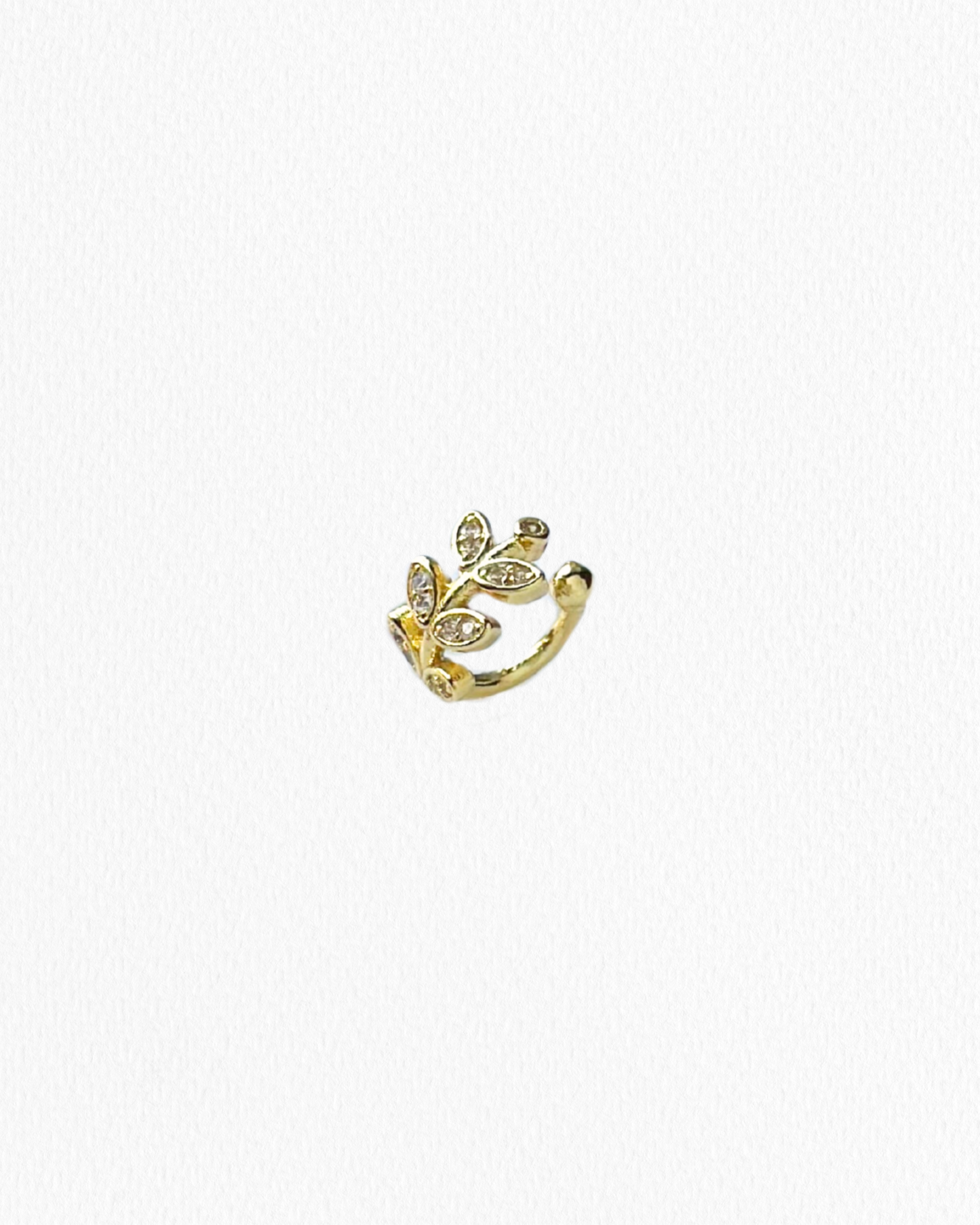 Ear Cuff hojas Dorado