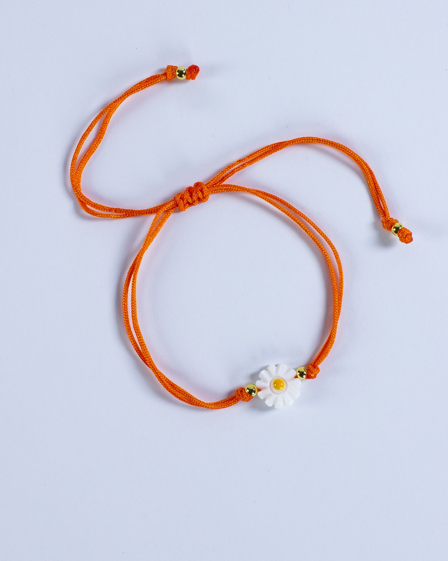 Brazalete Margarita Hilo Naranja