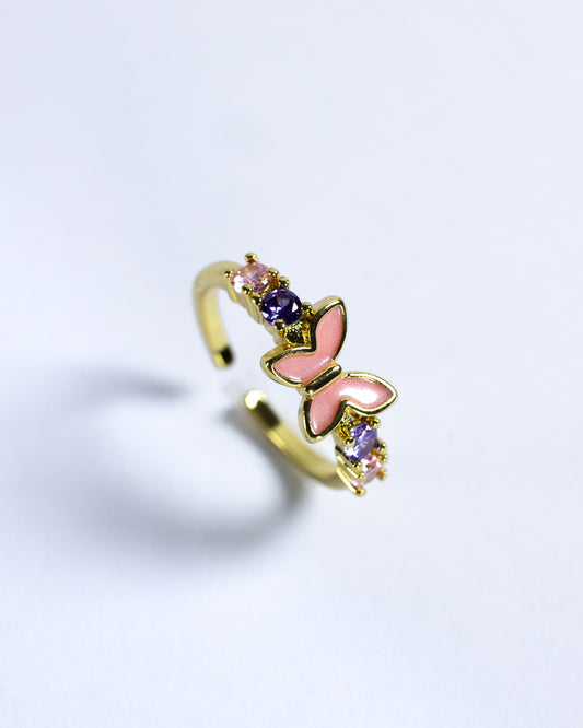Anillo Ajustable Mariposa