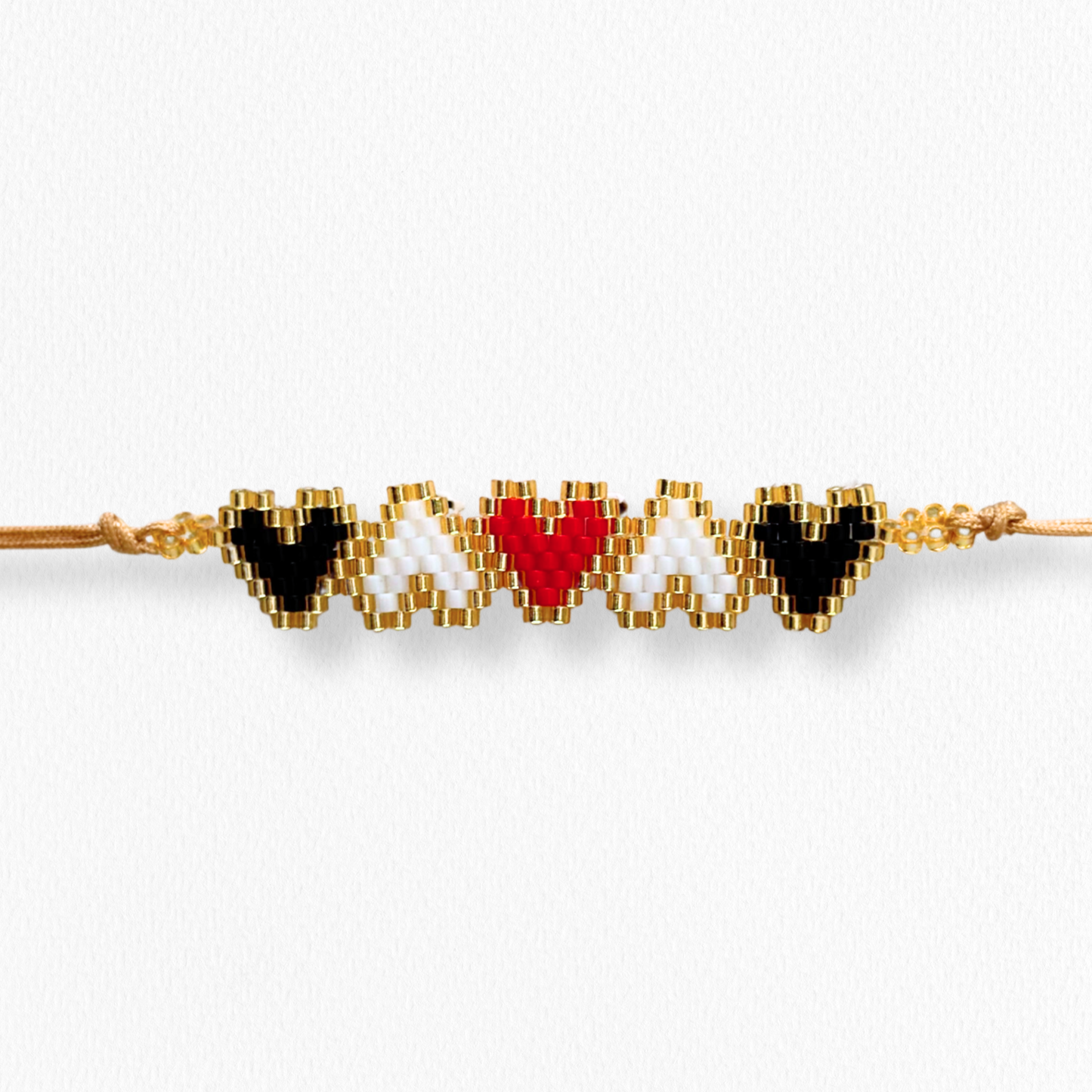 Brazalete Corazones