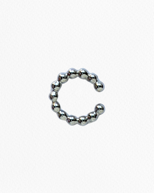 Ear Cuff Plateado