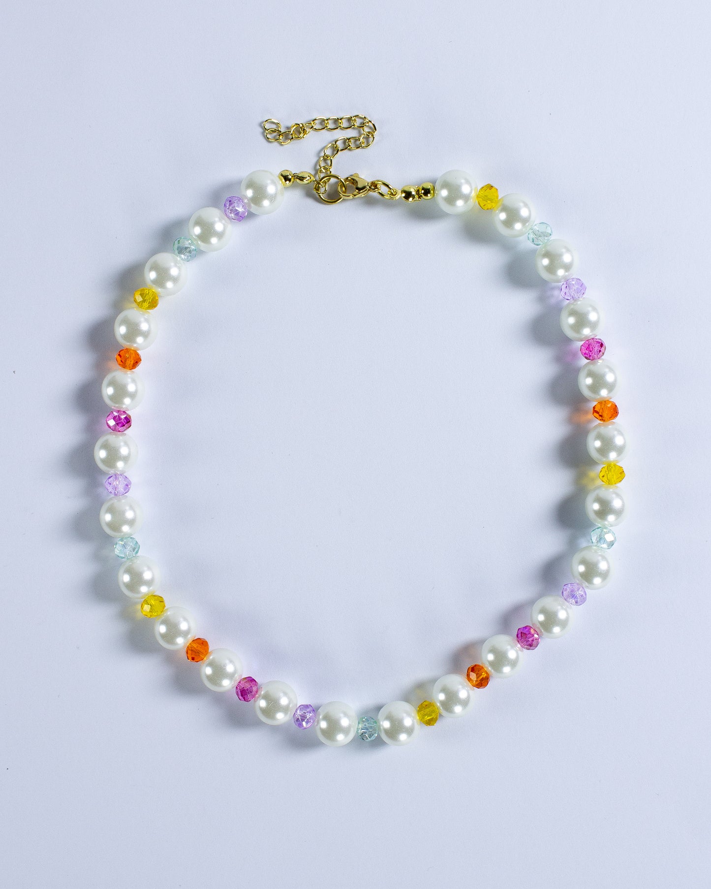 Choker Perlas Rainbow
