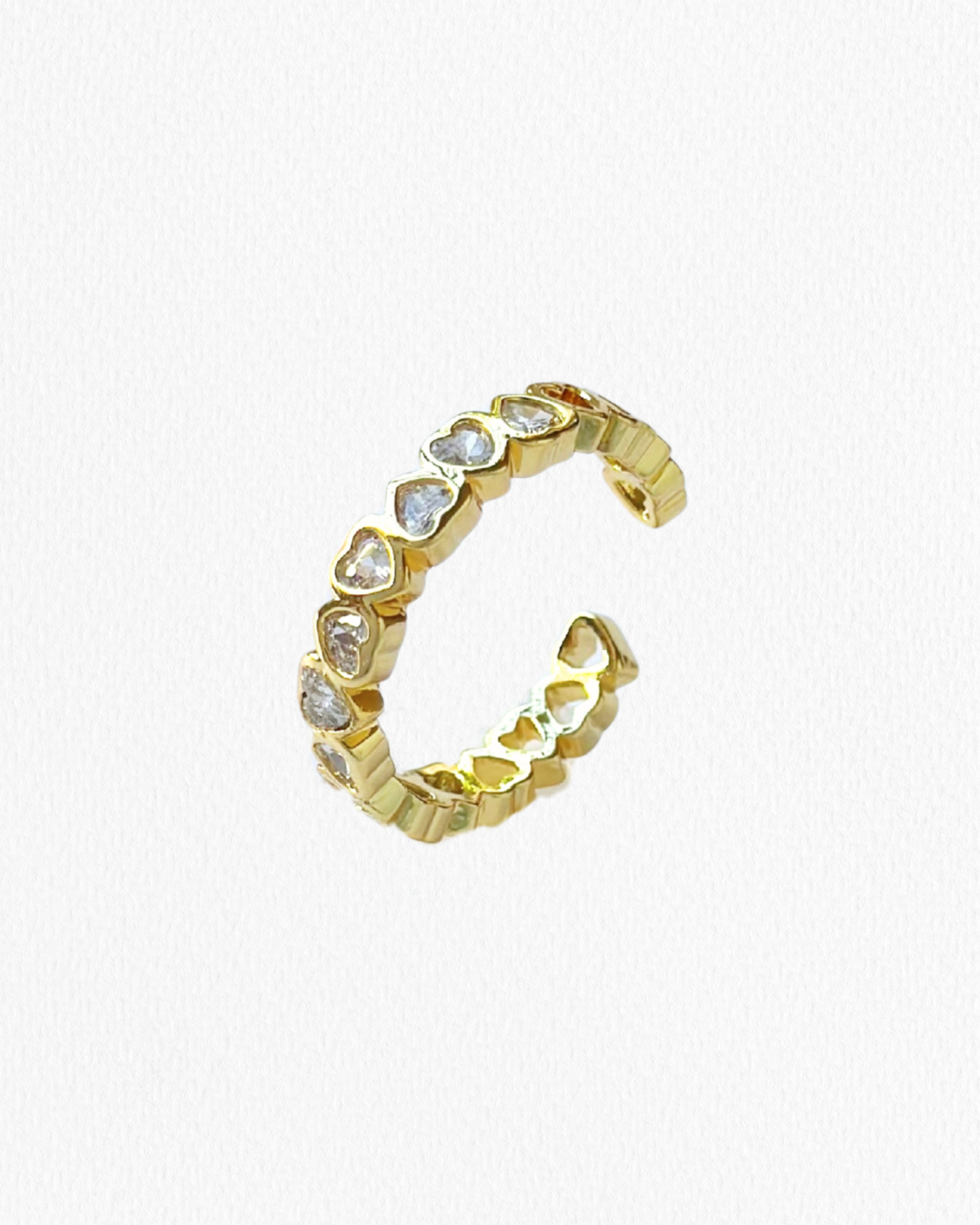 Anillo Ajustable Corazones