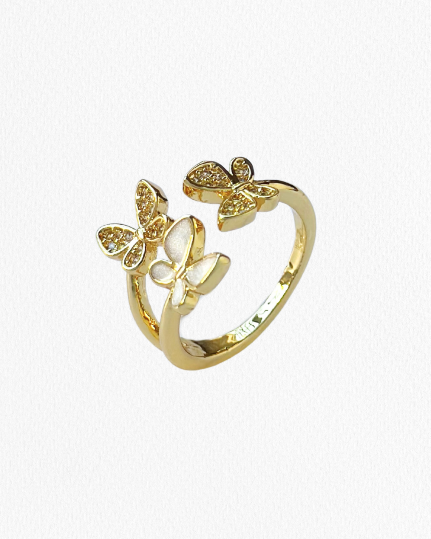 Anillo Ajustable Mariposas