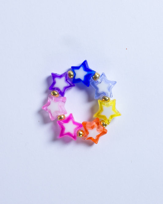 Anillo Estrellas Multicolor