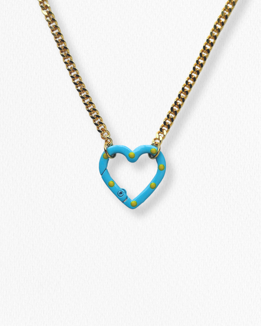 Cadena Corazón Azul