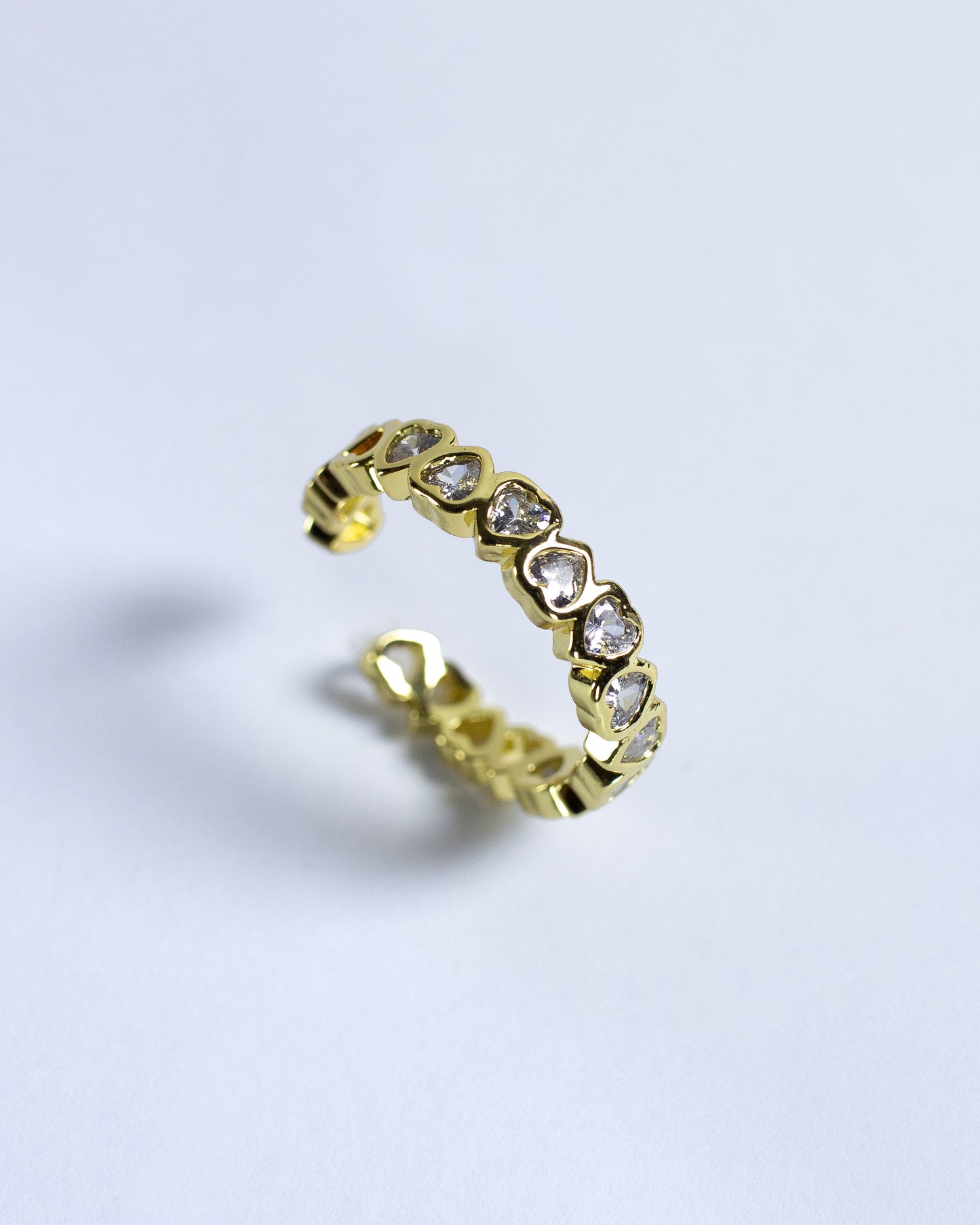 Anillo Ajustable Corazones