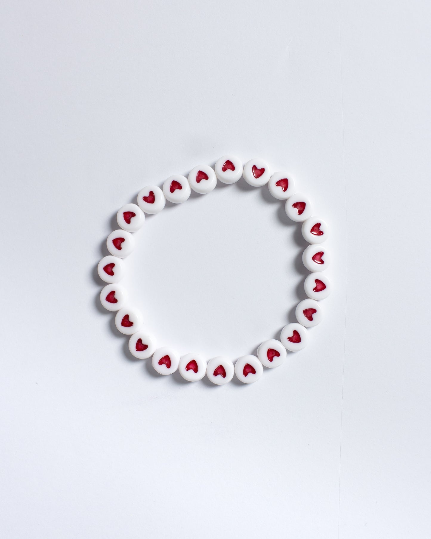 Brazalete Corazones Rojos