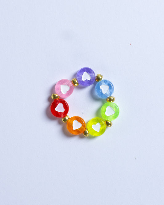 Anillo Corazones