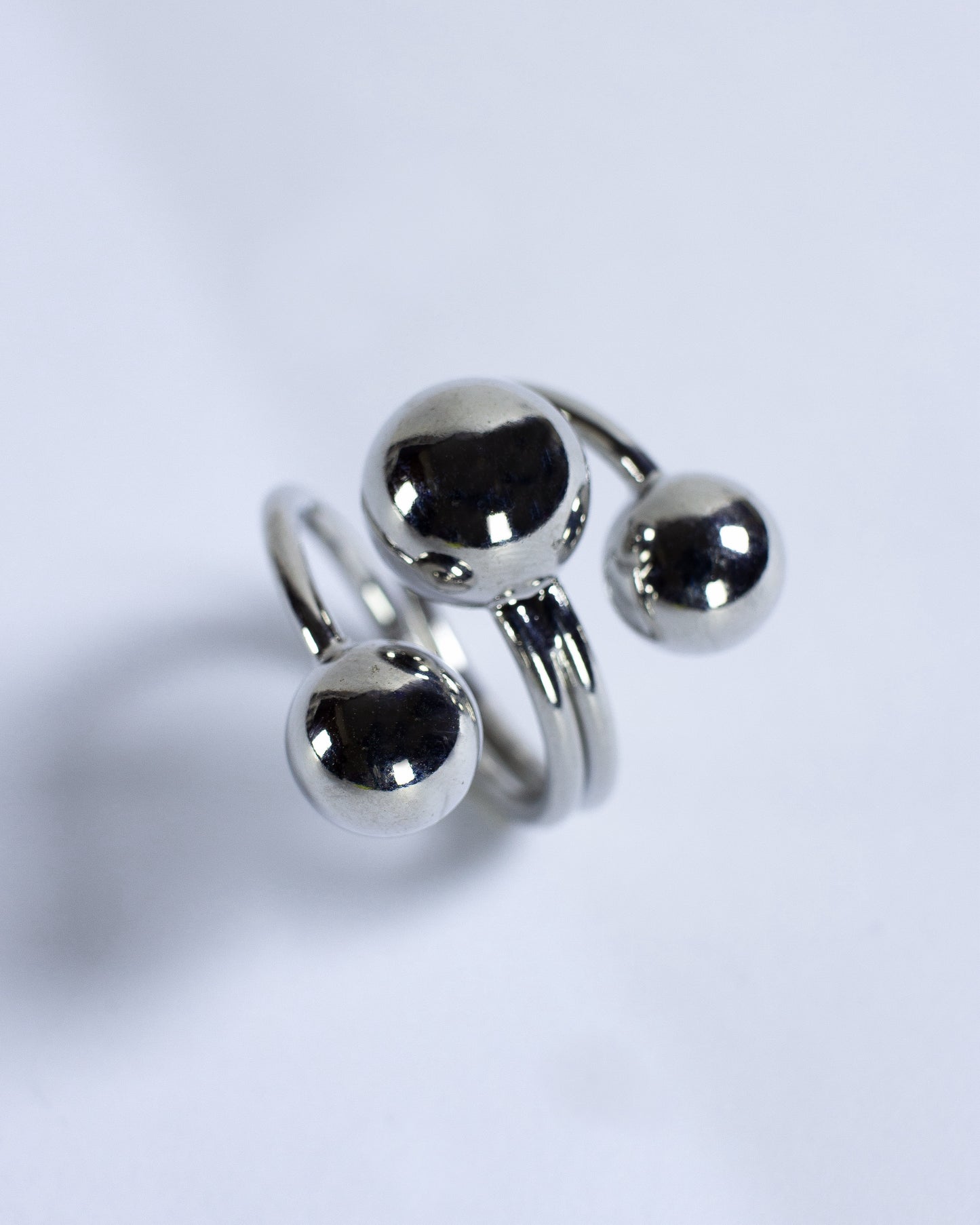 Anillo Ajustable Plateado