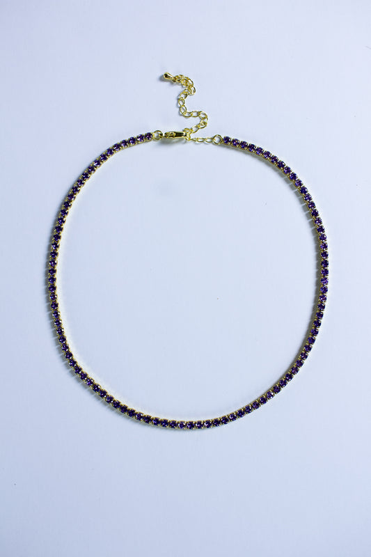 Tennis Choker Morado