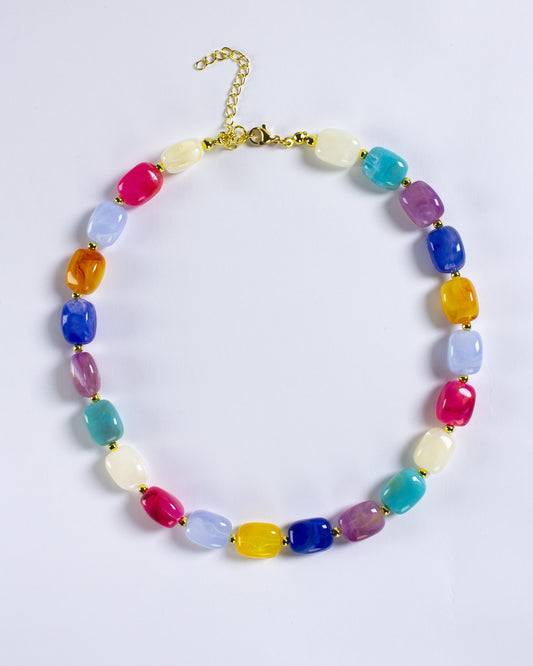 Choker Piedras Multicolor
