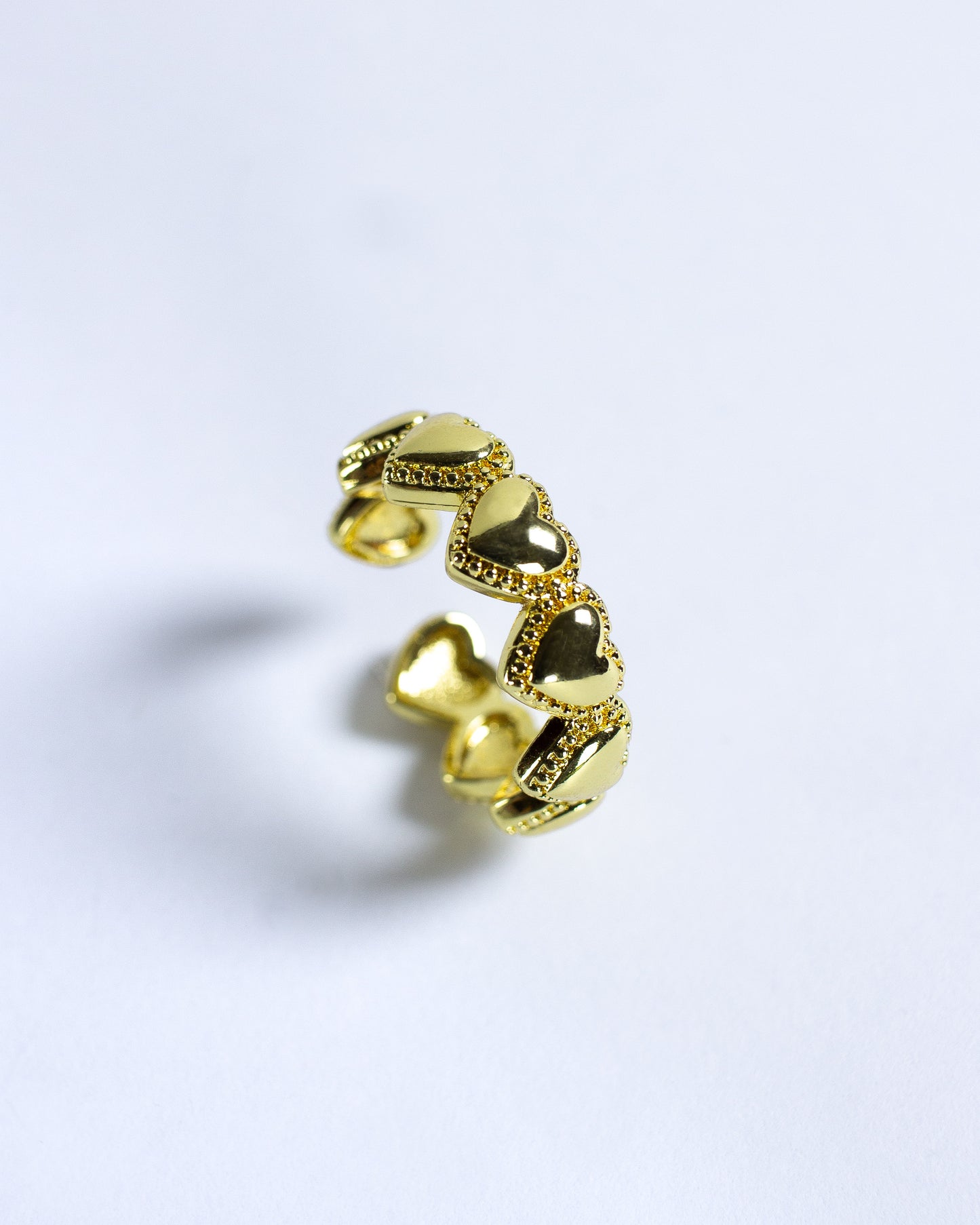 Anillo Ajustable Corazones