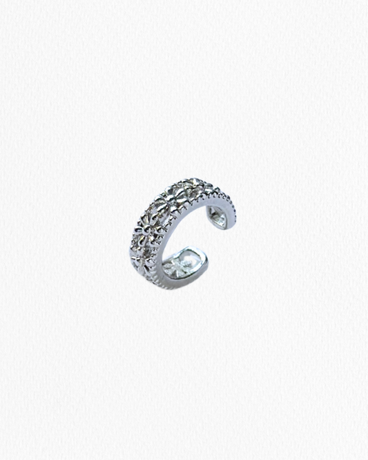 Ear Cuff Plateado