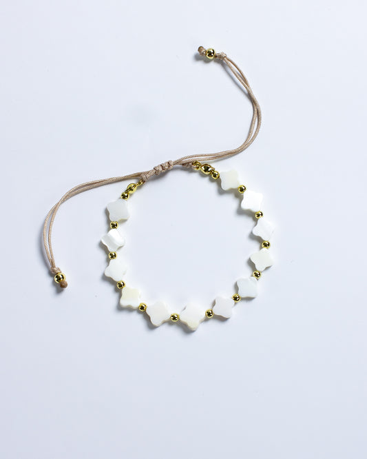 Brazalete Trebol Nácar