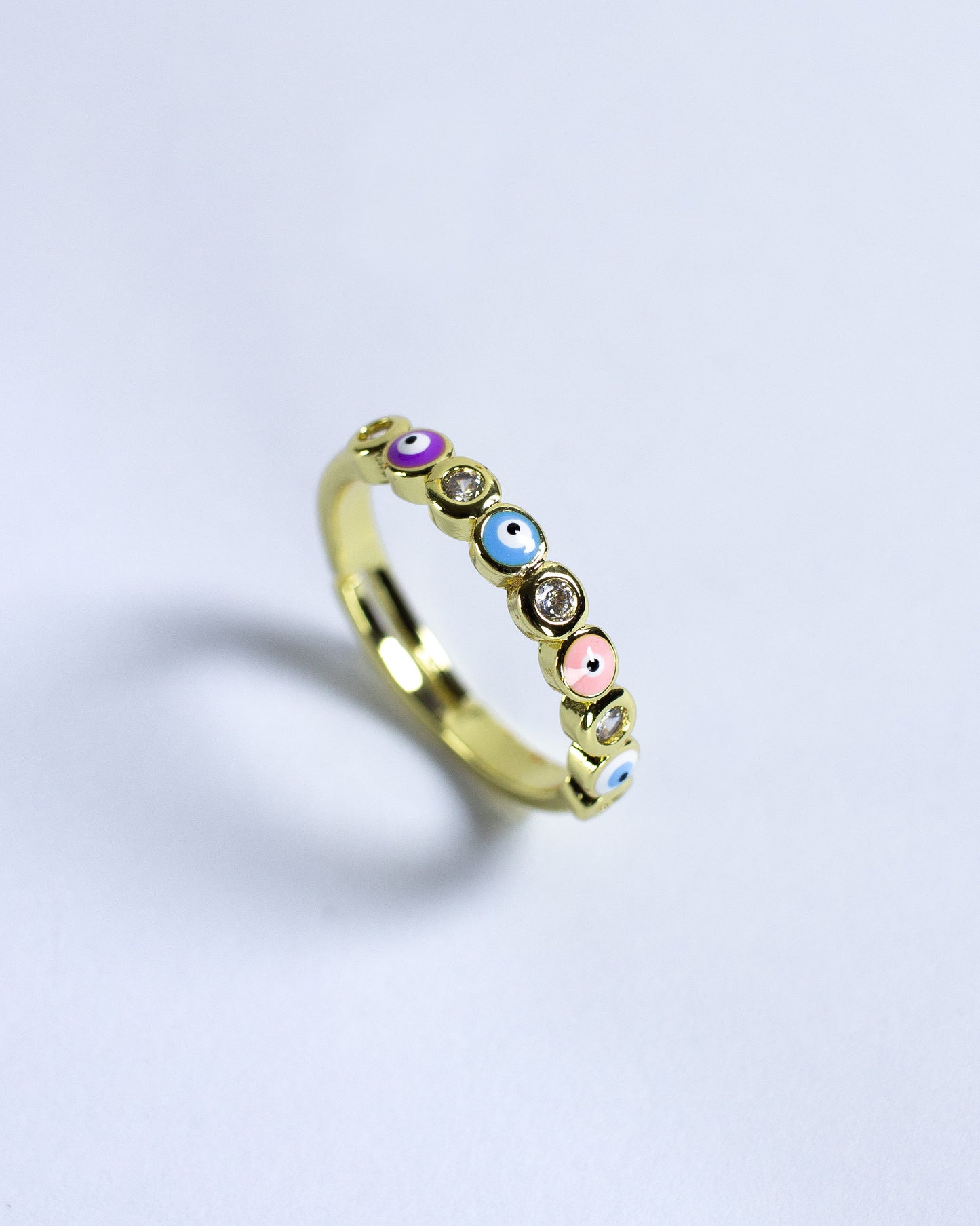 Anillo Ajustable Ojo Turco