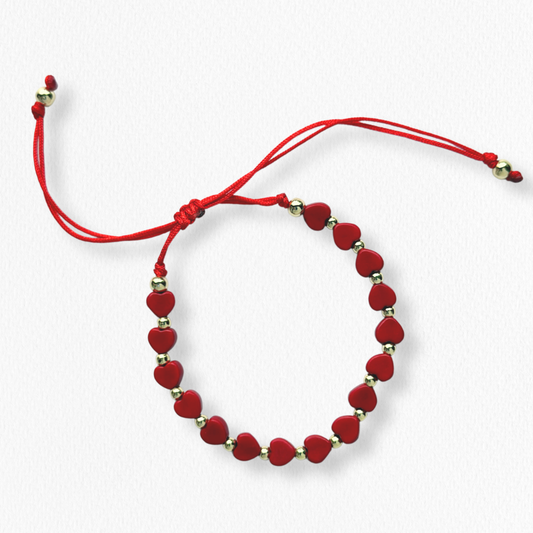 Brazalete Corazones