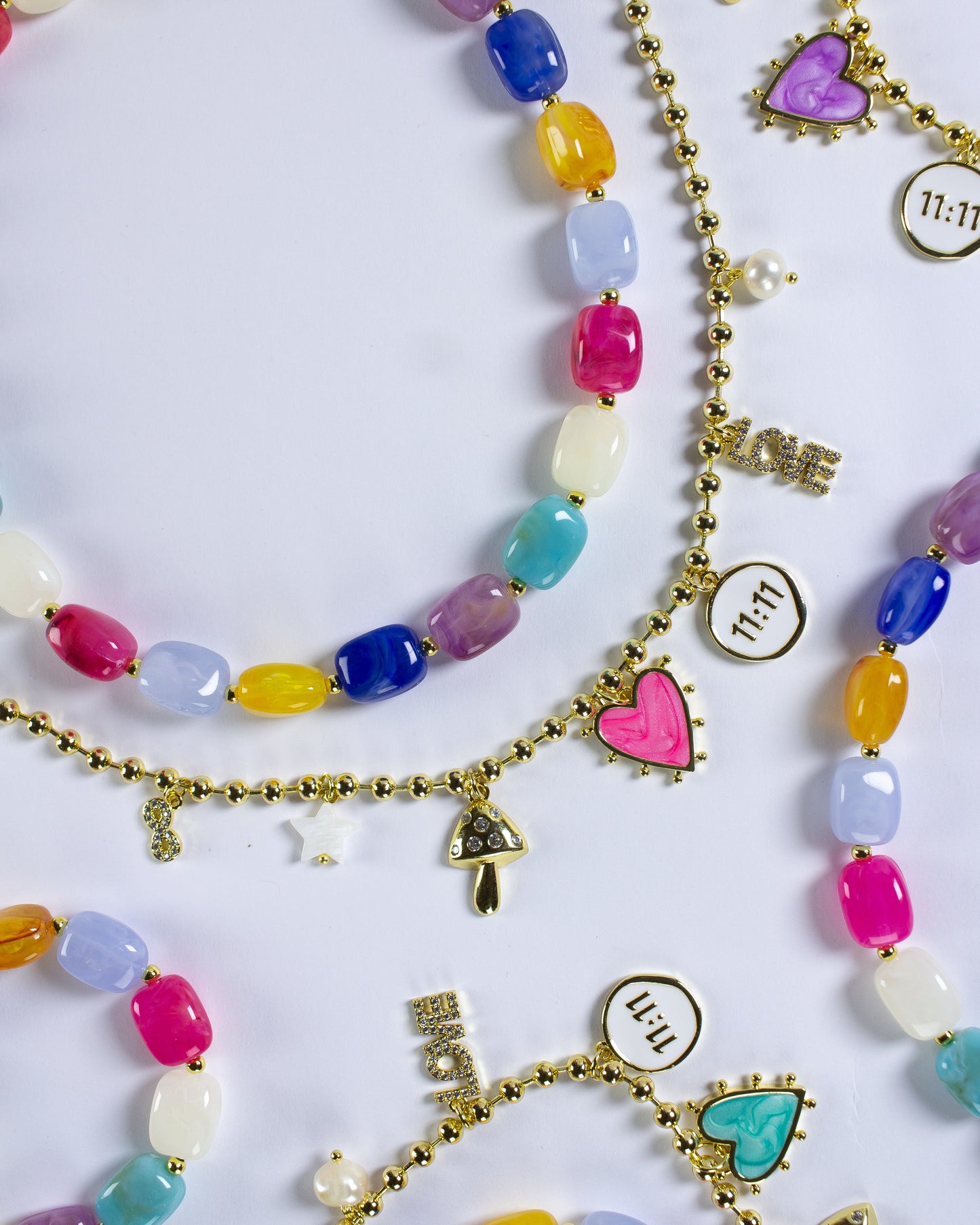 Choker Piedras Multicolor