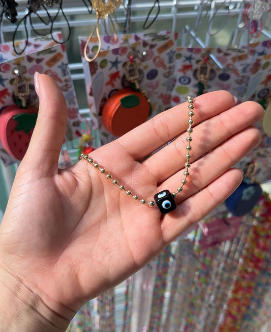 Cadena Ojo Turco Negro