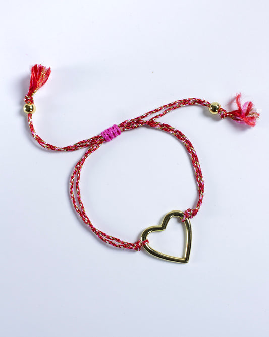 Brazalete Corazón Rojo