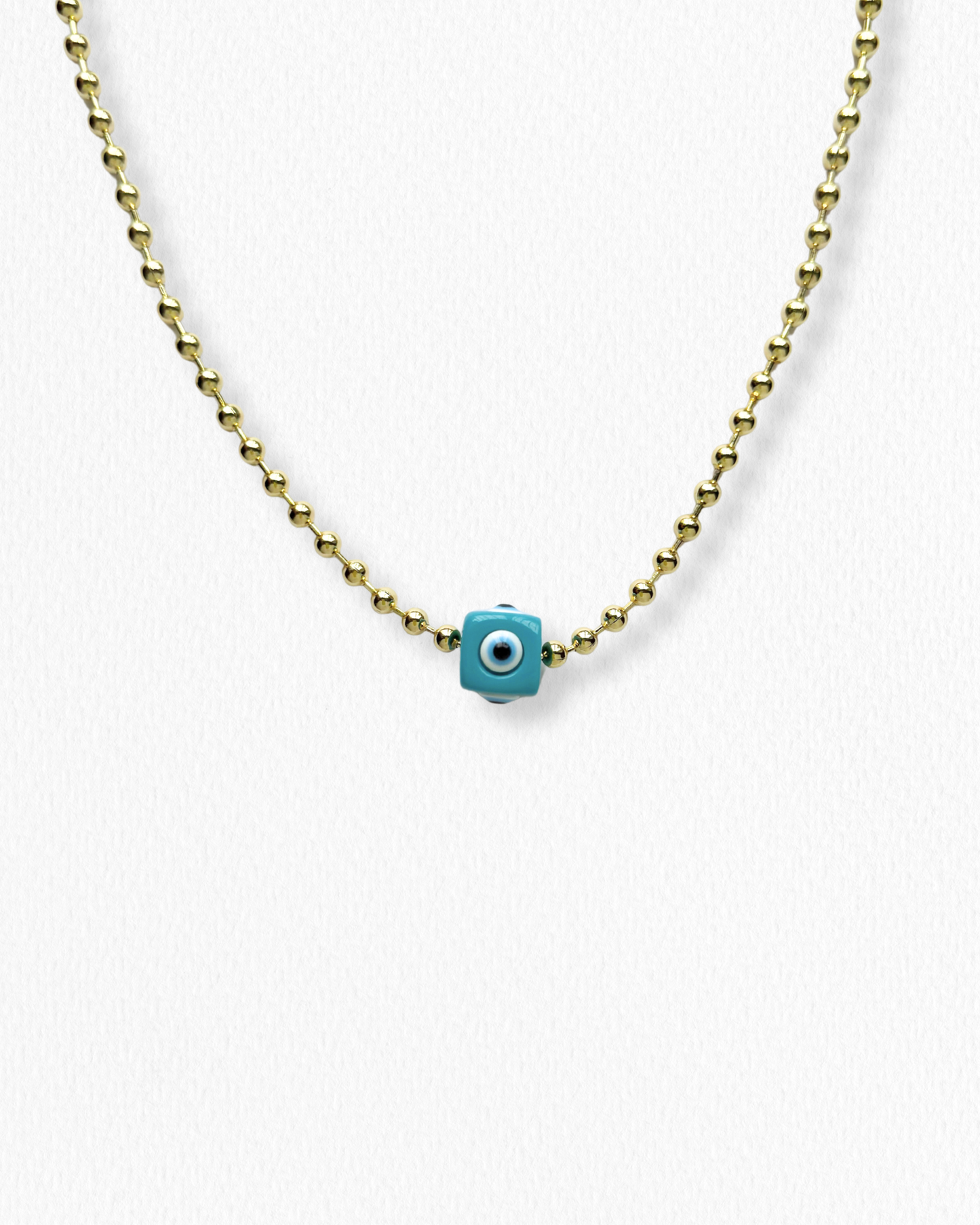 Cadena Ojo Turco Turquesa