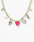 Collar Multi-charms Rosado