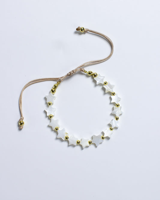 Brazalete Estrellas en Nácar