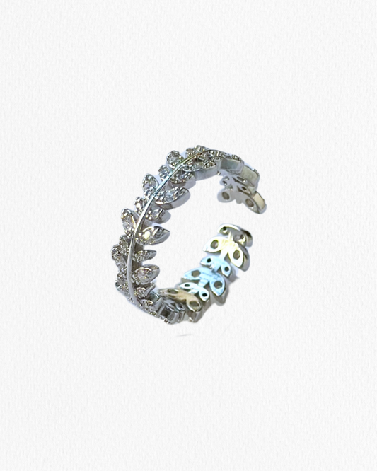 Anillo Ajustable Plateado
