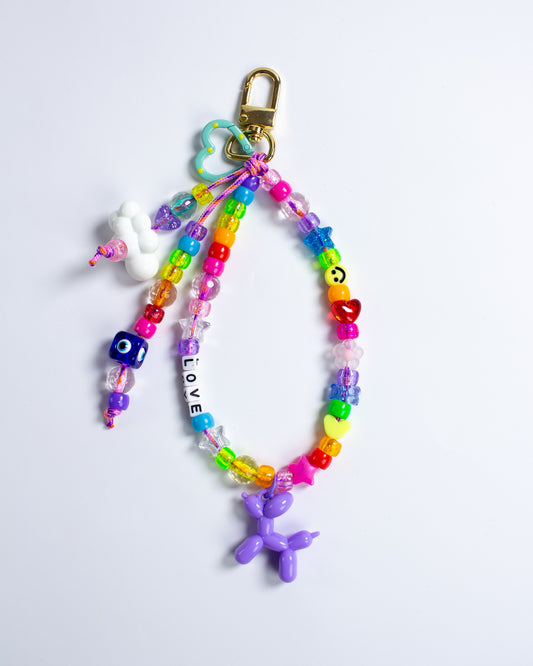 Charm Perrito Morado