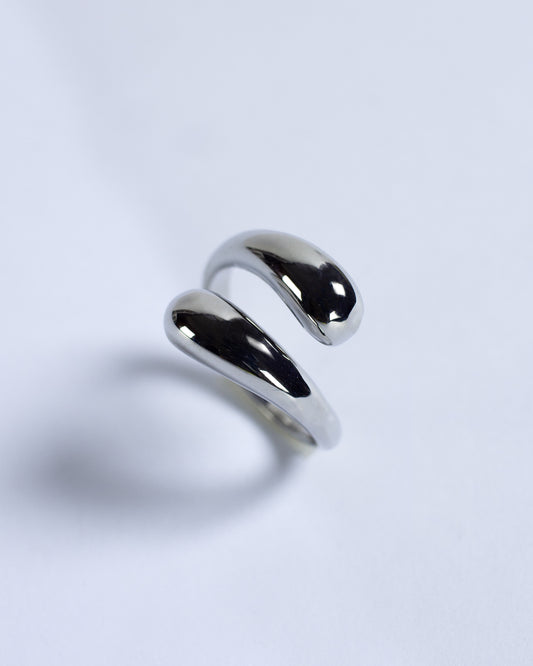 Anillo Ajustable Plateado