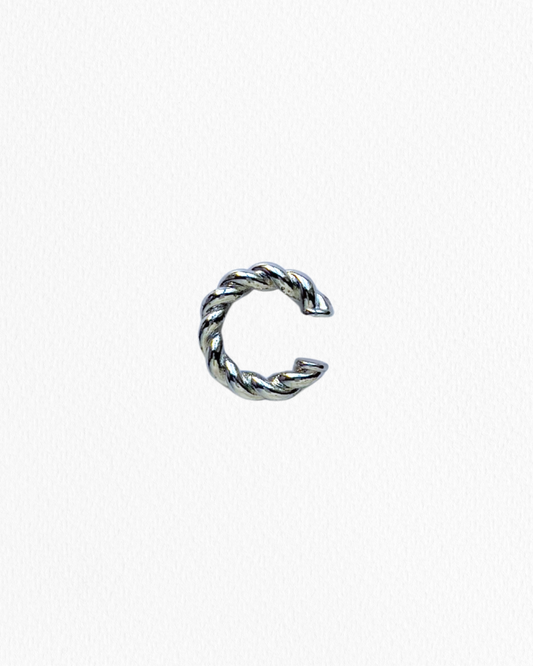 Ear Cuff Plateado