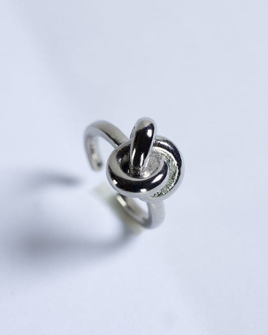 Anillo Ajustable Plateado