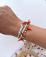 Brazalete Jalapeños + Perlas