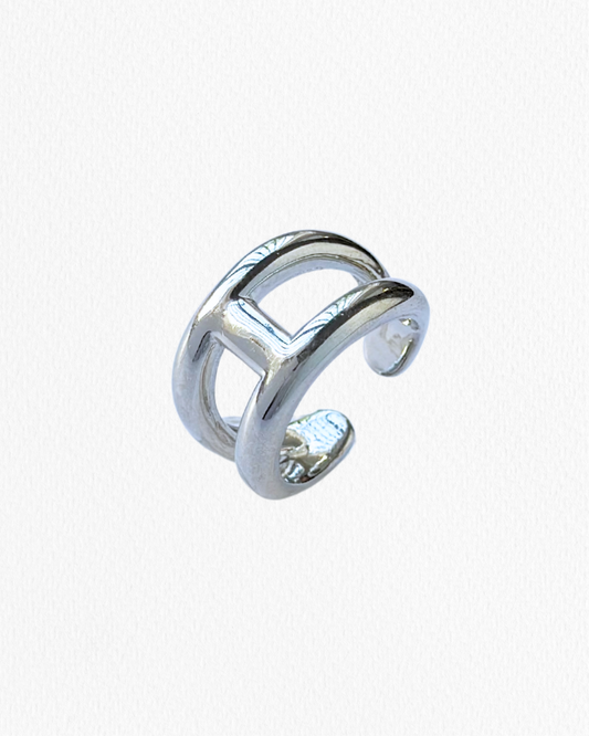 Anillo Ajustable Plateado